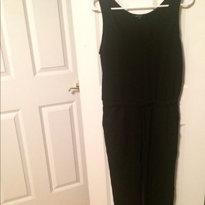 Black casual jumpsuit